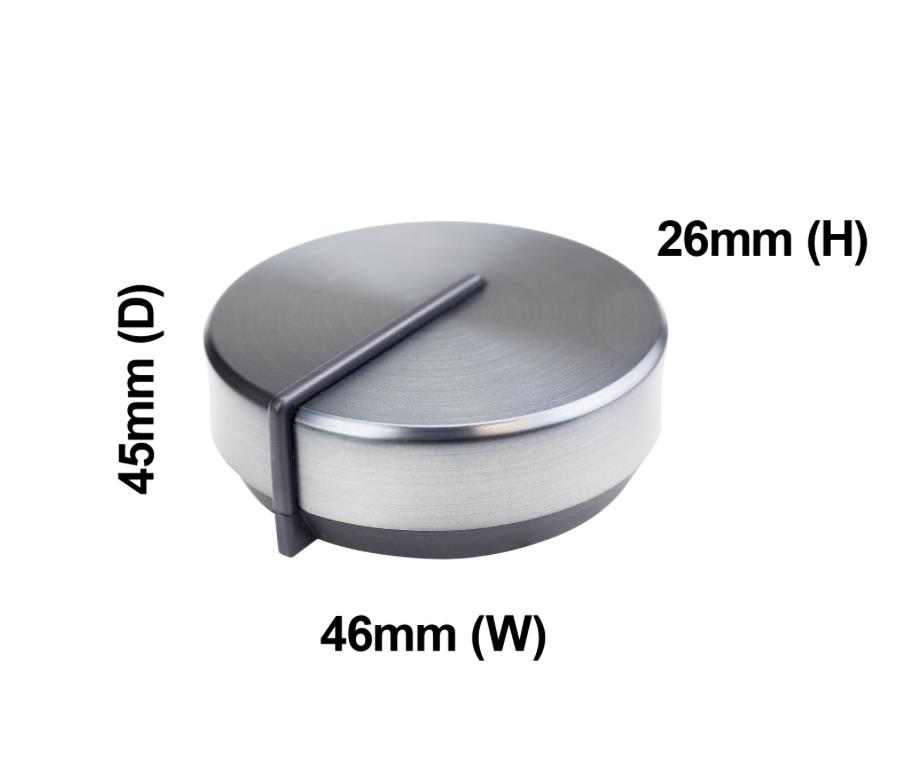 Genuine Westinghouse Oven Chrome Control Knob Wve9516dd