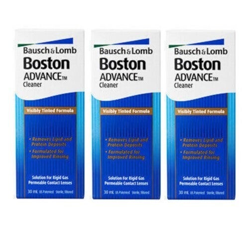 3 X Boston Advance Lenses Cleaner 30ml
