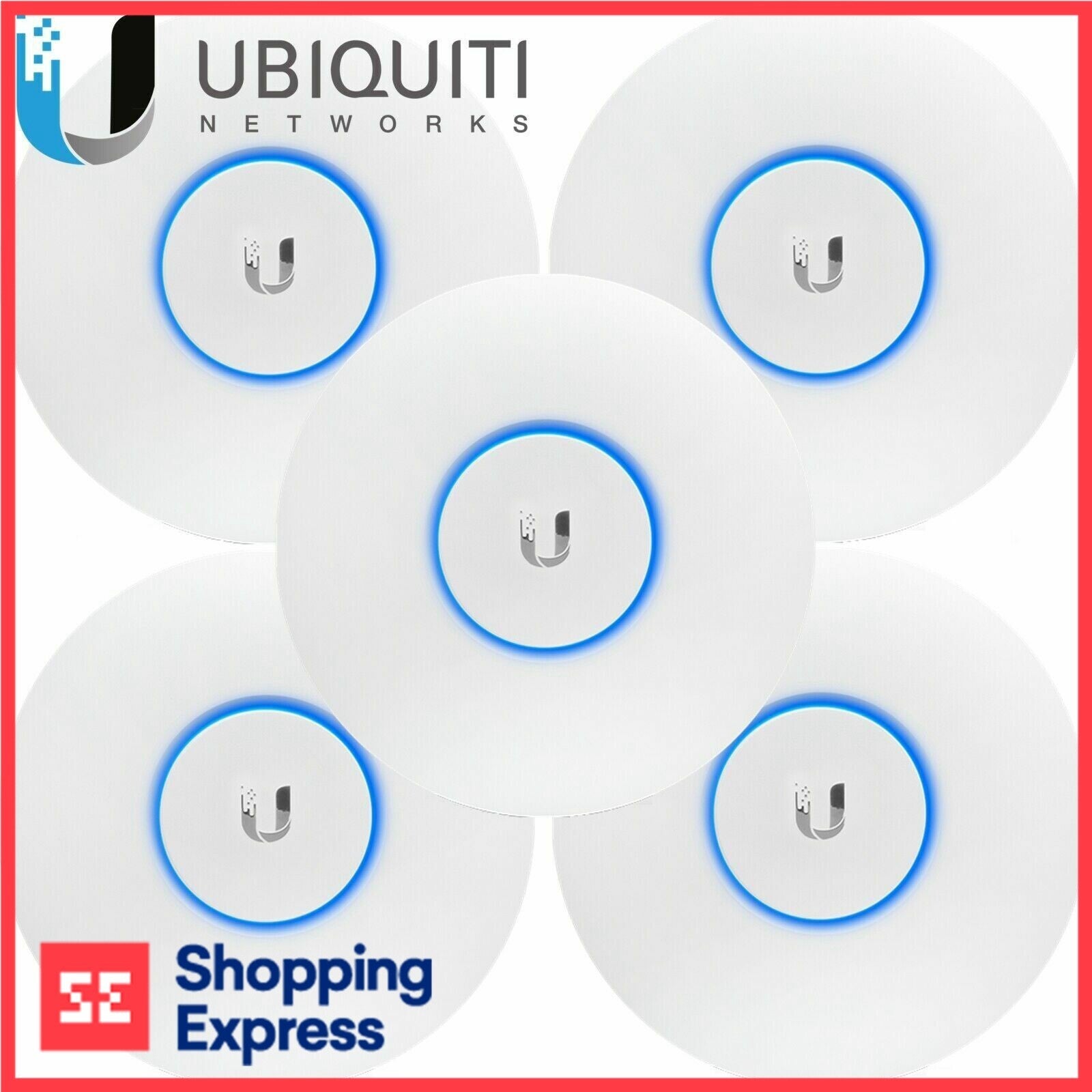 Ubiquiti 2 3 4 5 Pack U6 Plus Ax3000 Mu-mimo Yes Dual-band Wifi Access Point