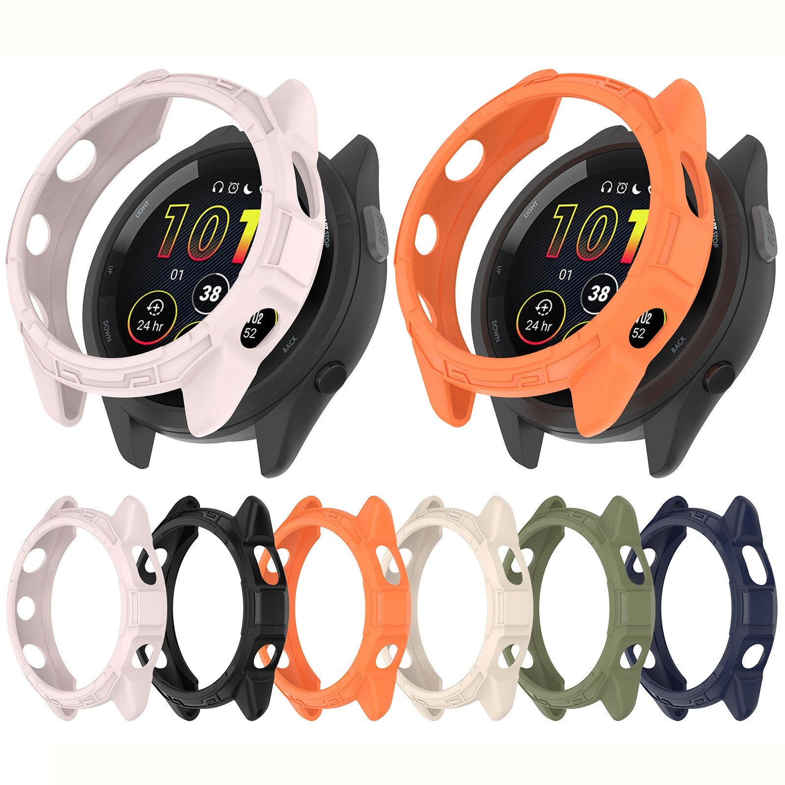 Tpu Watch Protective Case Watch Cover For Garmin Forerunner265 Forerunner265s