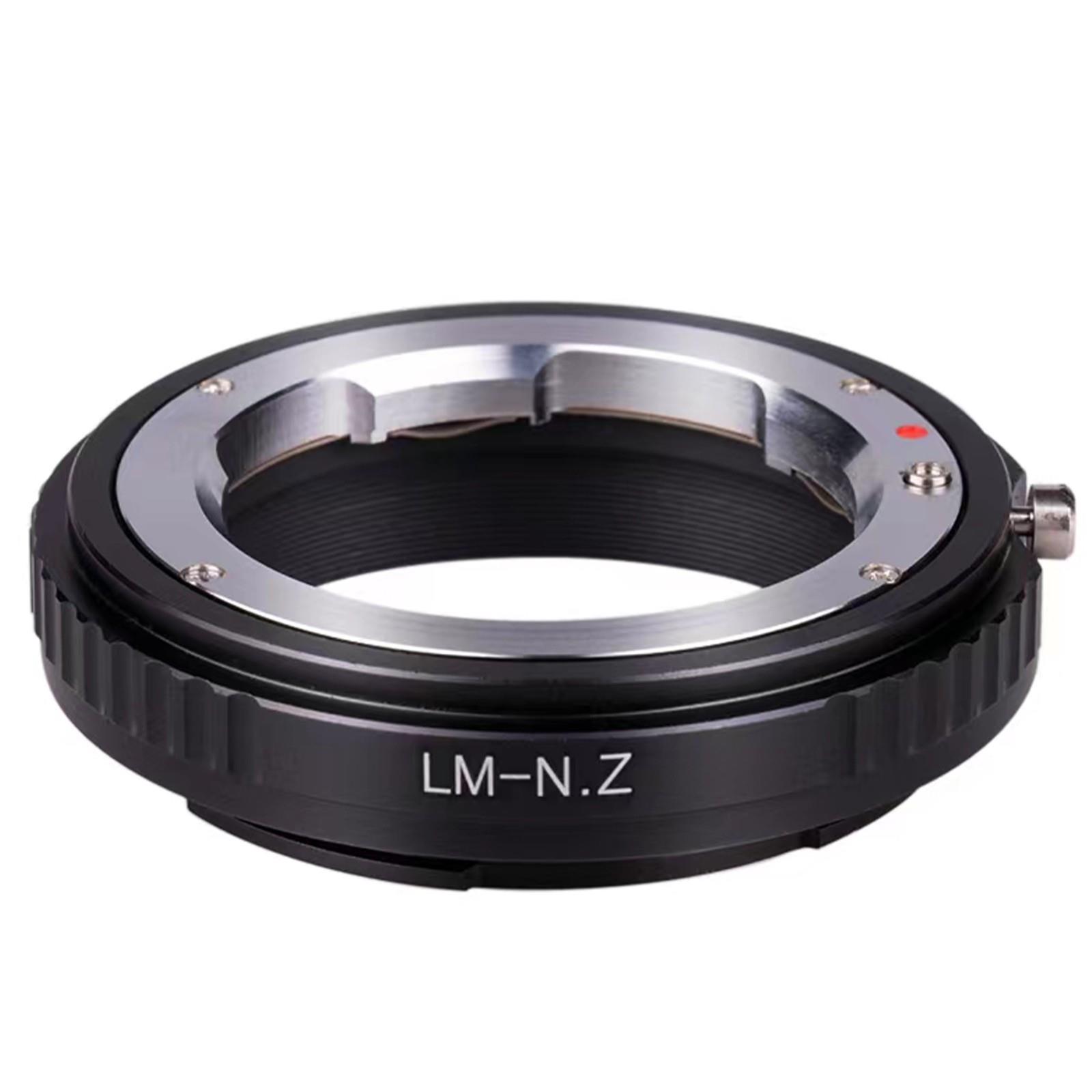 For Leica M Lm Lens To Nikon Z50 Z5 Z6 Z7 Z6ii Z7ii Mirrorless Camera Adapter