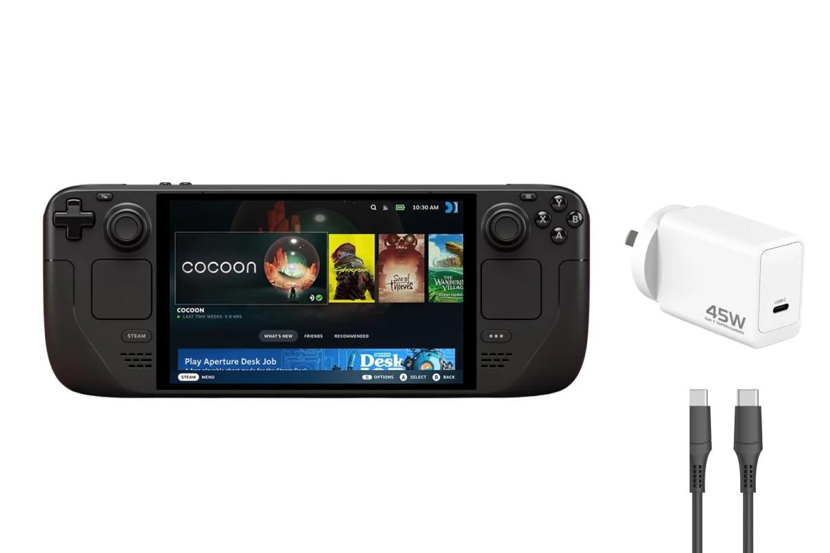 Steam Deck Oled Handheld Gaming Console (512gb), Valve, Black, Video