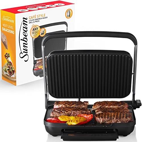 Sunbeam Café Style 6-slice Sandwich Press And Maker| Anyheightâ„¢