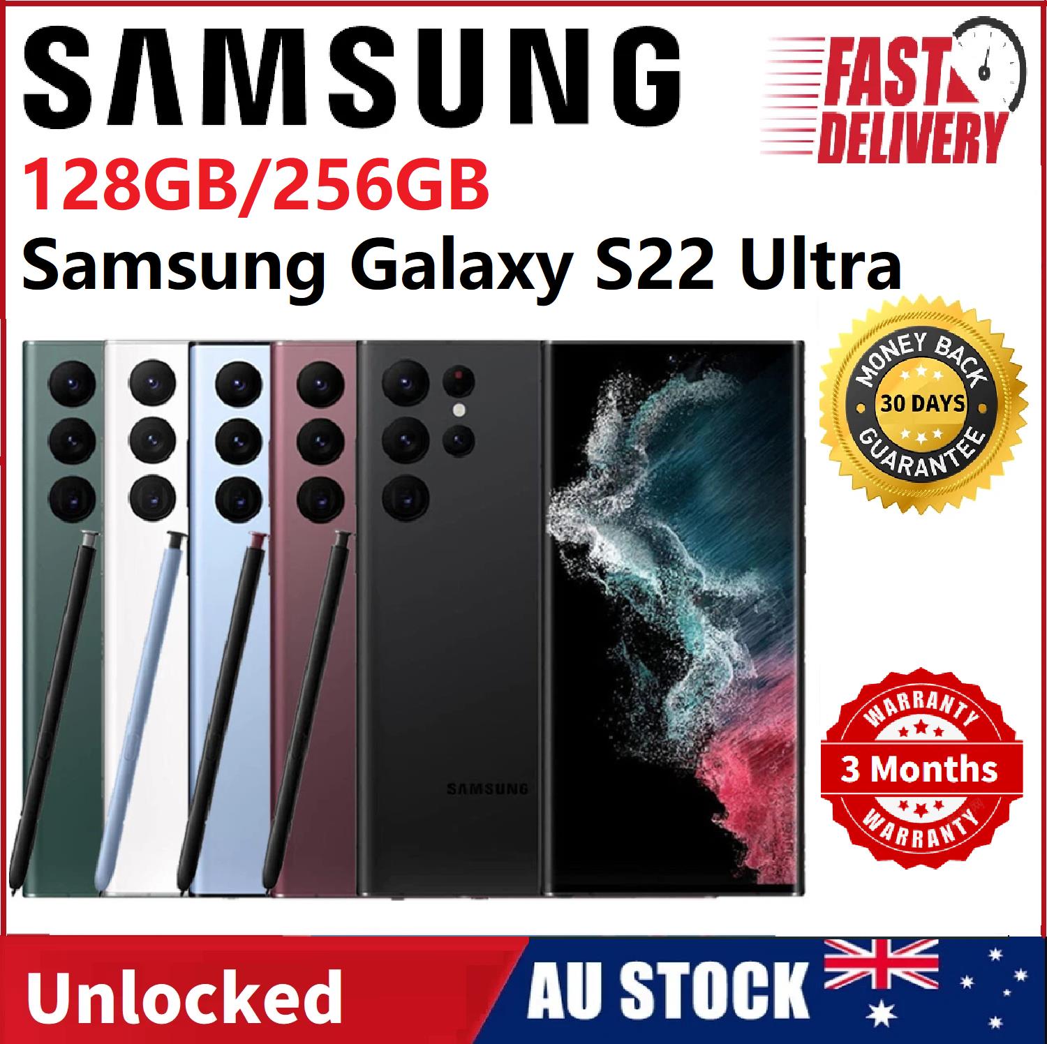 Sealed Samsung Galaxy S22 Ultra (5g) 128gb/256gb Factory Unlocked Au Stock