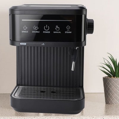Eu Plug 220v 20bar Coffee Machine 850w Stainless Steel Semi Automatic Coffe Dm