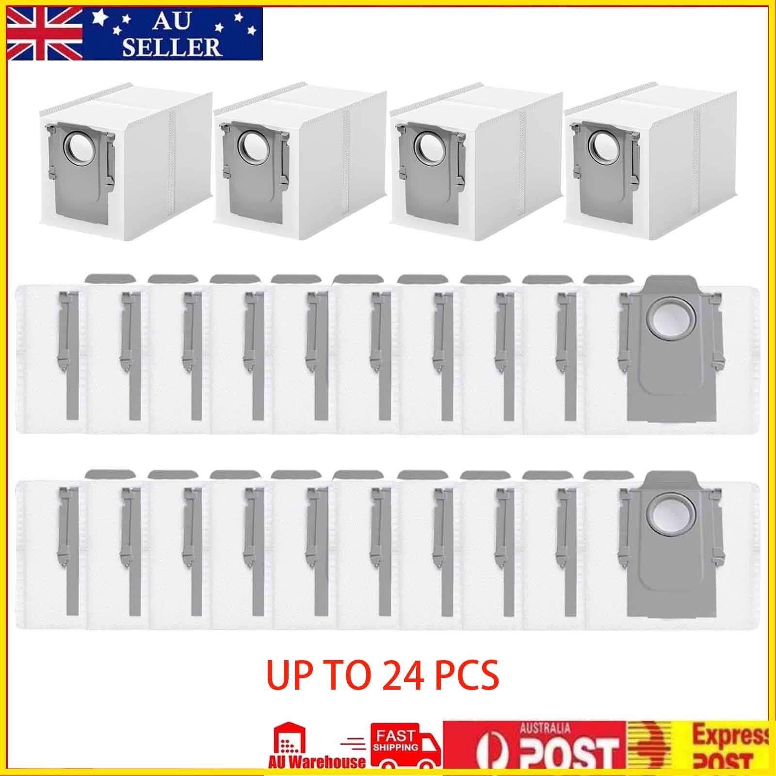 Dust Bags Replacement For Roborock Saros 10r/p10/g20s/v20 Robot Vacuum Cleaner