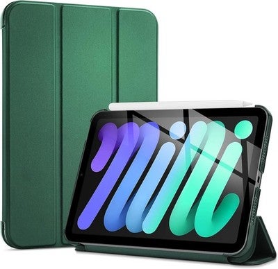 Case For Ipad Mini 7 2024/ipad Mini 6 2021, Hard Back Cover, Midnight Green