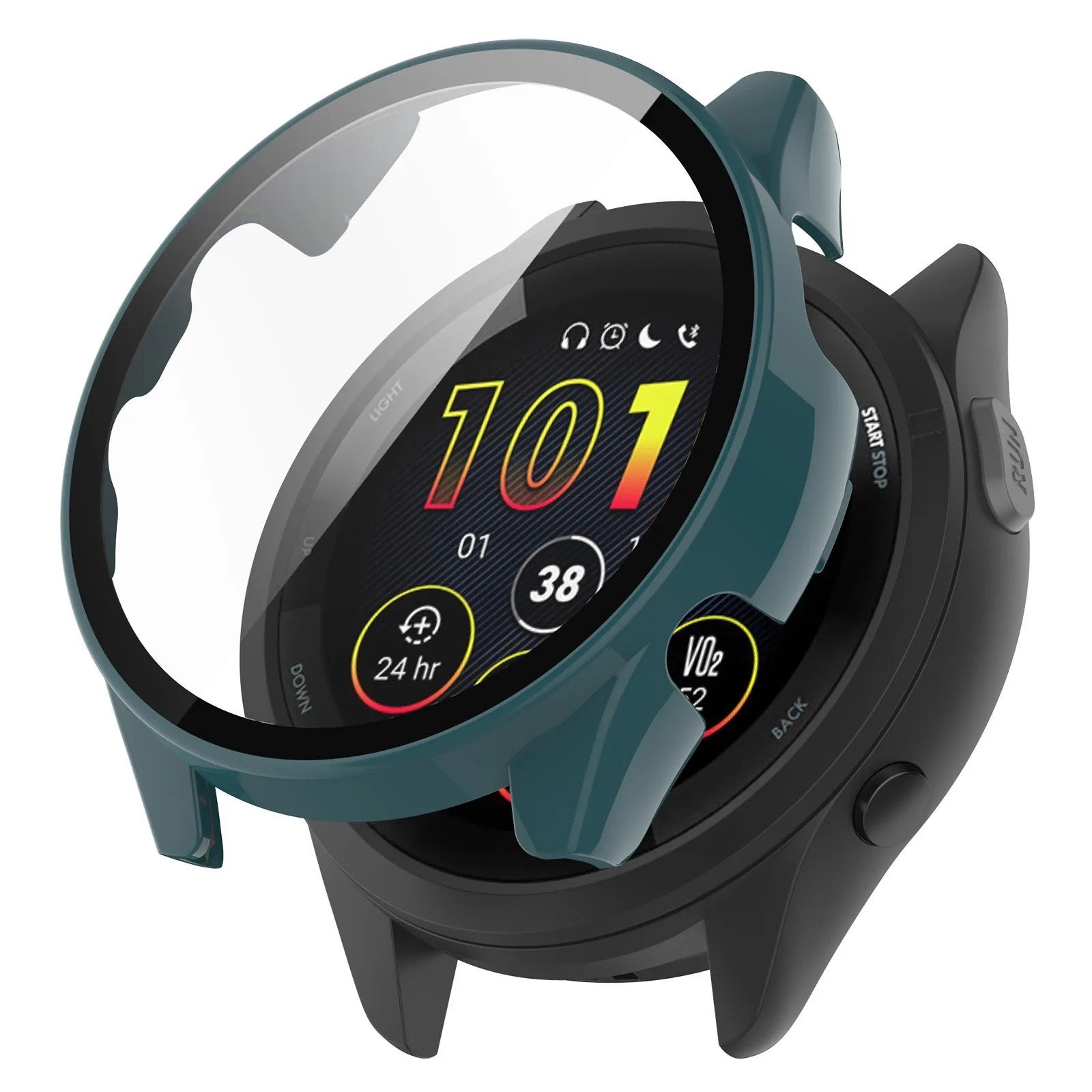 Watch Cases Protective Cover For Garmin Forerunner 255 265 255s 265s Frame Glass