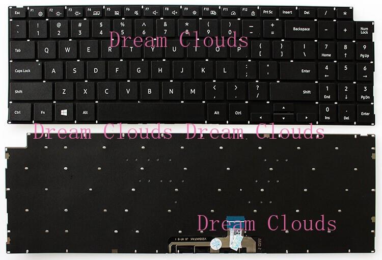 For Samsung Galaxy Book Np750tda 750tda Laptop Us Keyboard Backlit