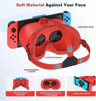 Compatible With Nintendo Switch Vr Headsets And Oled Models, Vr Virtual Reality
