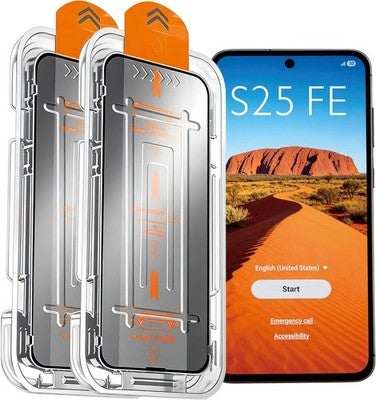 2 Packs S26 Ultra Screen Protector & Camera Lens Protector For Samsung Galaxy S2