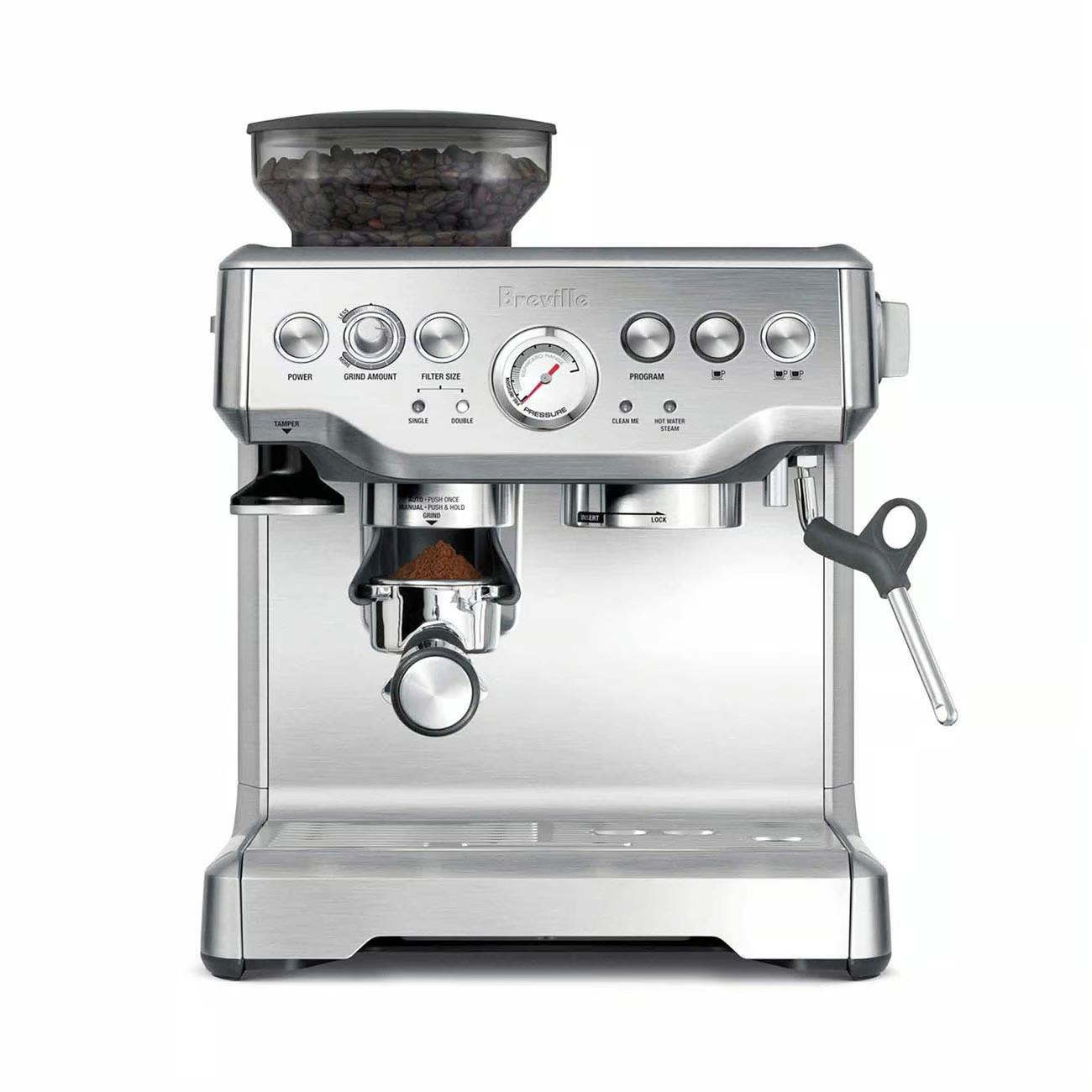 Breville The Barista Express. Refurbished By Breville - Brushed