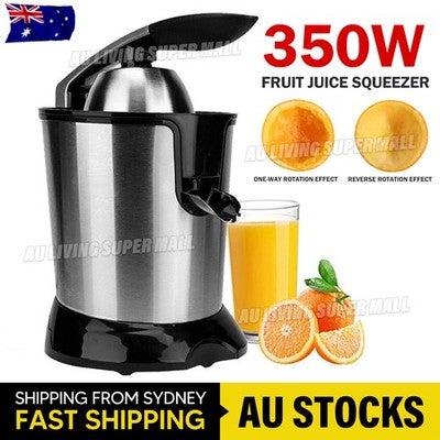 Electric Juicer Fruit Press Citrus Lemon Orange Lime Squeezer Extractor Machine