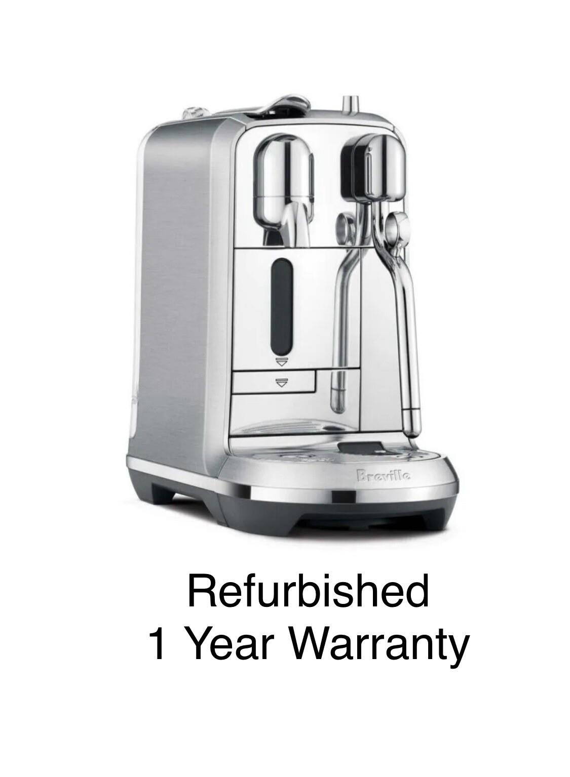 Breville Bne800 S/s Creatista Plus 19 Bar Nespresso Coffee Machine 1