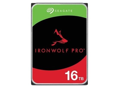 Seagate Ironwolf Pro 16tb 7200 Rpm Sata 6gb/s 3.5" Nas Hard Drive