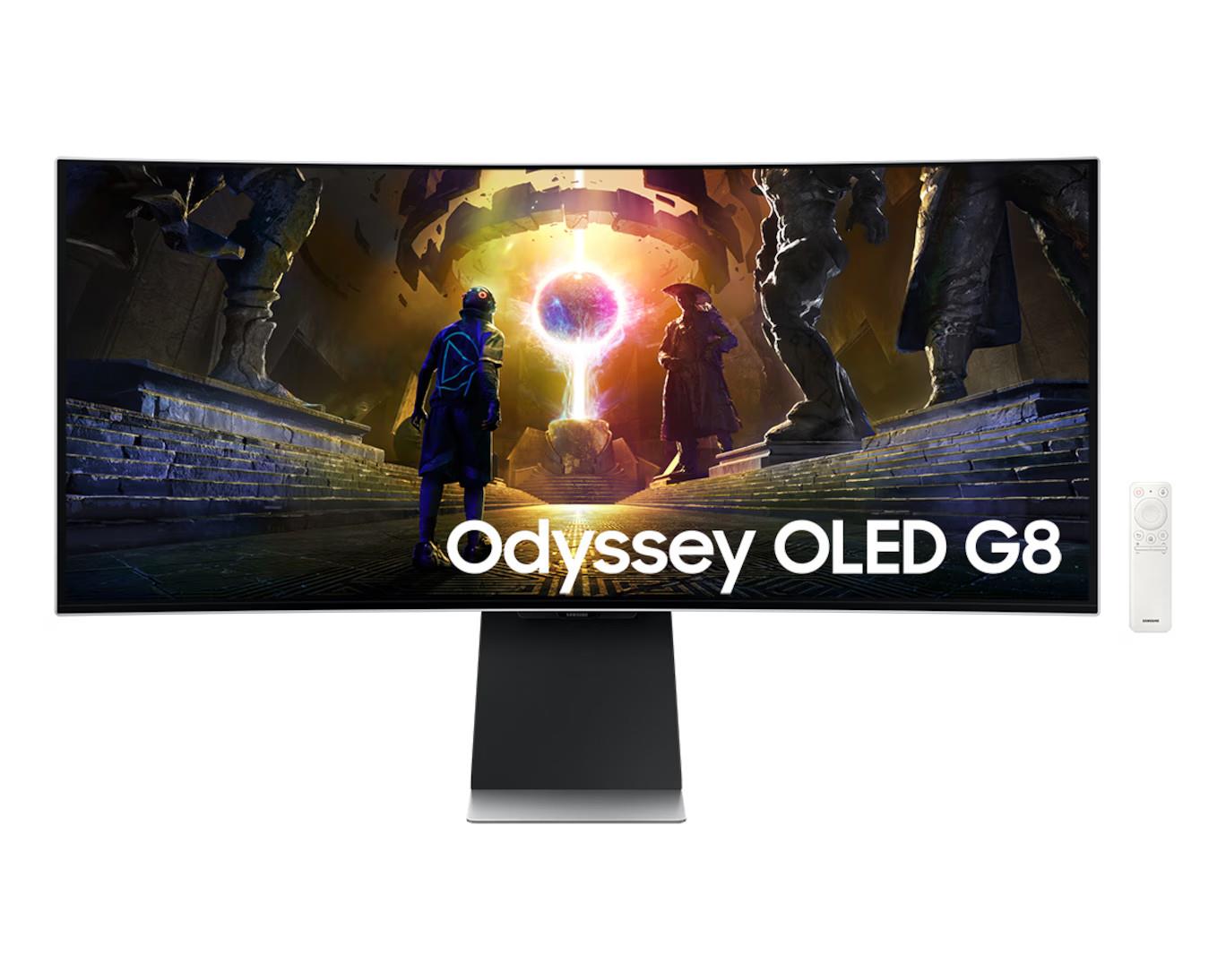 Samsung Odyssey G8 34" Wqhd Oled 175hz 0.03ms Freesync Curved Gaming