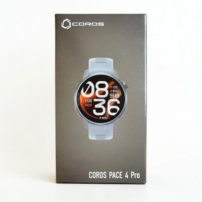 Coros Pace 4 Pro Gps Running Smart Watch Amoled Titanium Map Heart Rate White