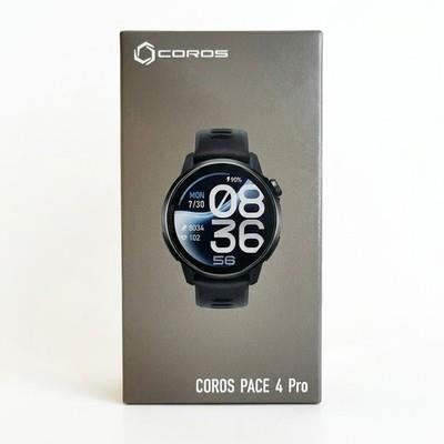 Coros Pace 4 Pro Gps Running Smart Watch Amoled Titanium Map Heart Rate Black
