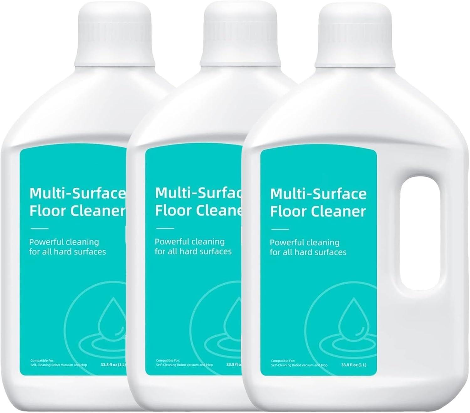3-pack Floor Cleaning Solution Compatible With Dreame L10s Ultra/l20 Ultra/x50 U