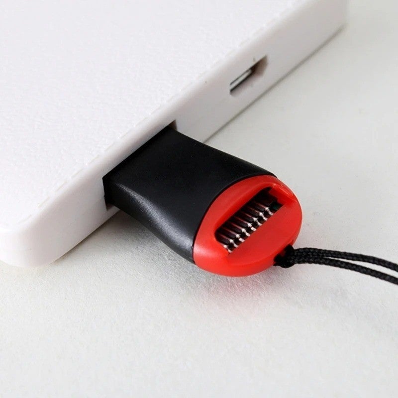 Usb 2.0 Micro Sd Tf Card Reader Sdhc Mini Adapter For Laptop Single Piece Au