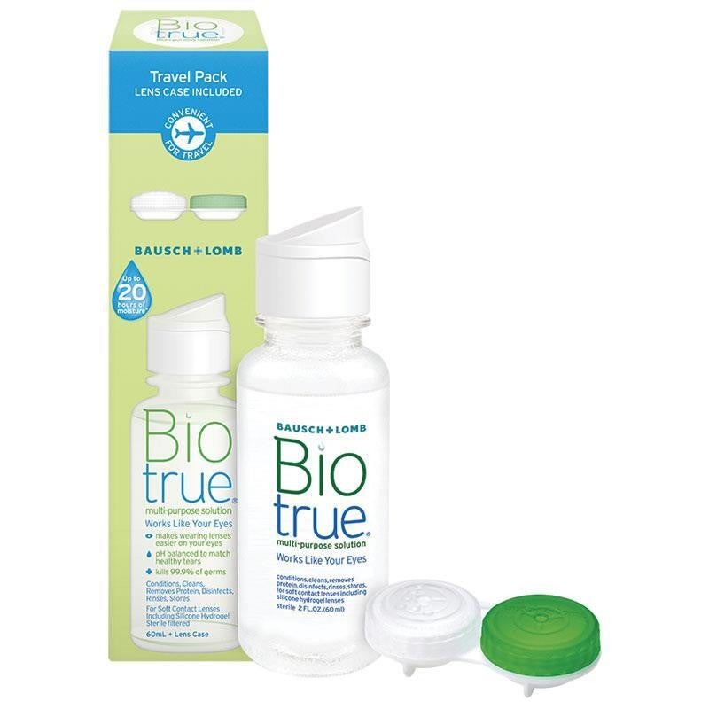 Bio True Travel Pack 60ml Multi Propose Solution