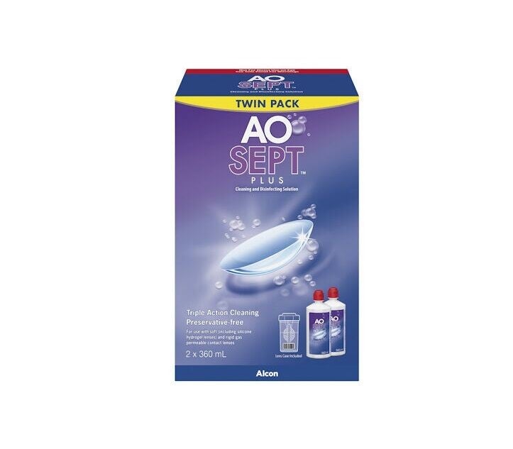 Aosept Plus Twin Pack 360ml (total 720ml)