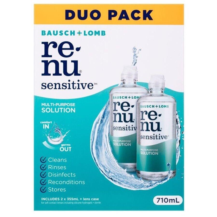 Bausch + Lomb Renu Sensitive 355ml Duo Pack