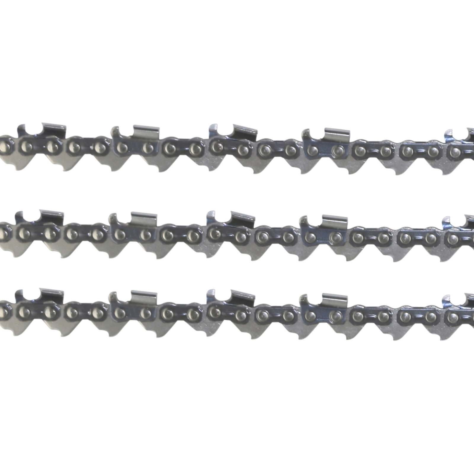 3x Chainsaw Semi Chisel Chains 325 050 72dl For Ryobi Rcs5145n 18" Bar