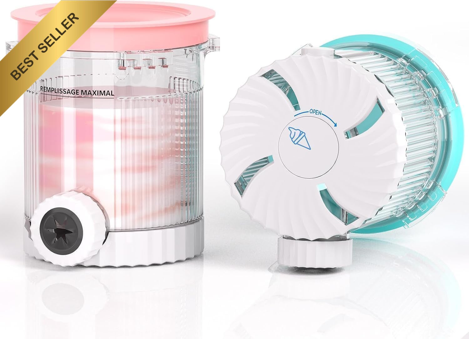 2pack For Ninja Creami Swirl Pints And Lids Compatible With Ninja