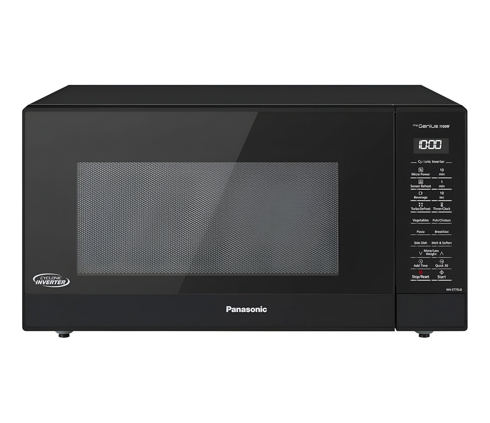 Panasonic 44l 1100w Cyclonic Inverter Microwave Nn-st75lb -