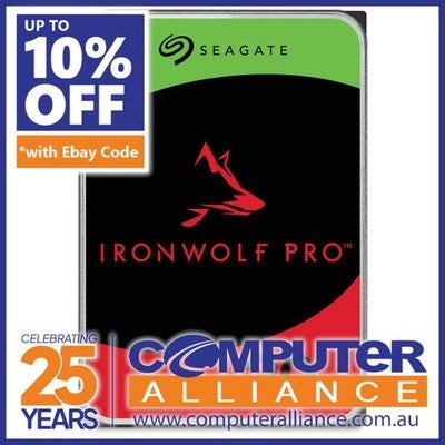30tb Seagate 3.5" 7200rpm Sata Ironwolf Pro Nas Hdd St30000nt011