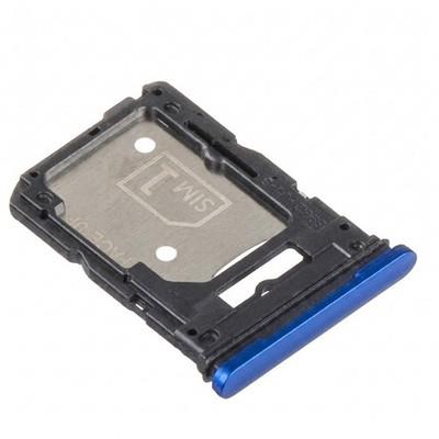 Sim Card Tray Sd Compatible With Motorola Moto G85 5g Cobalt Blue