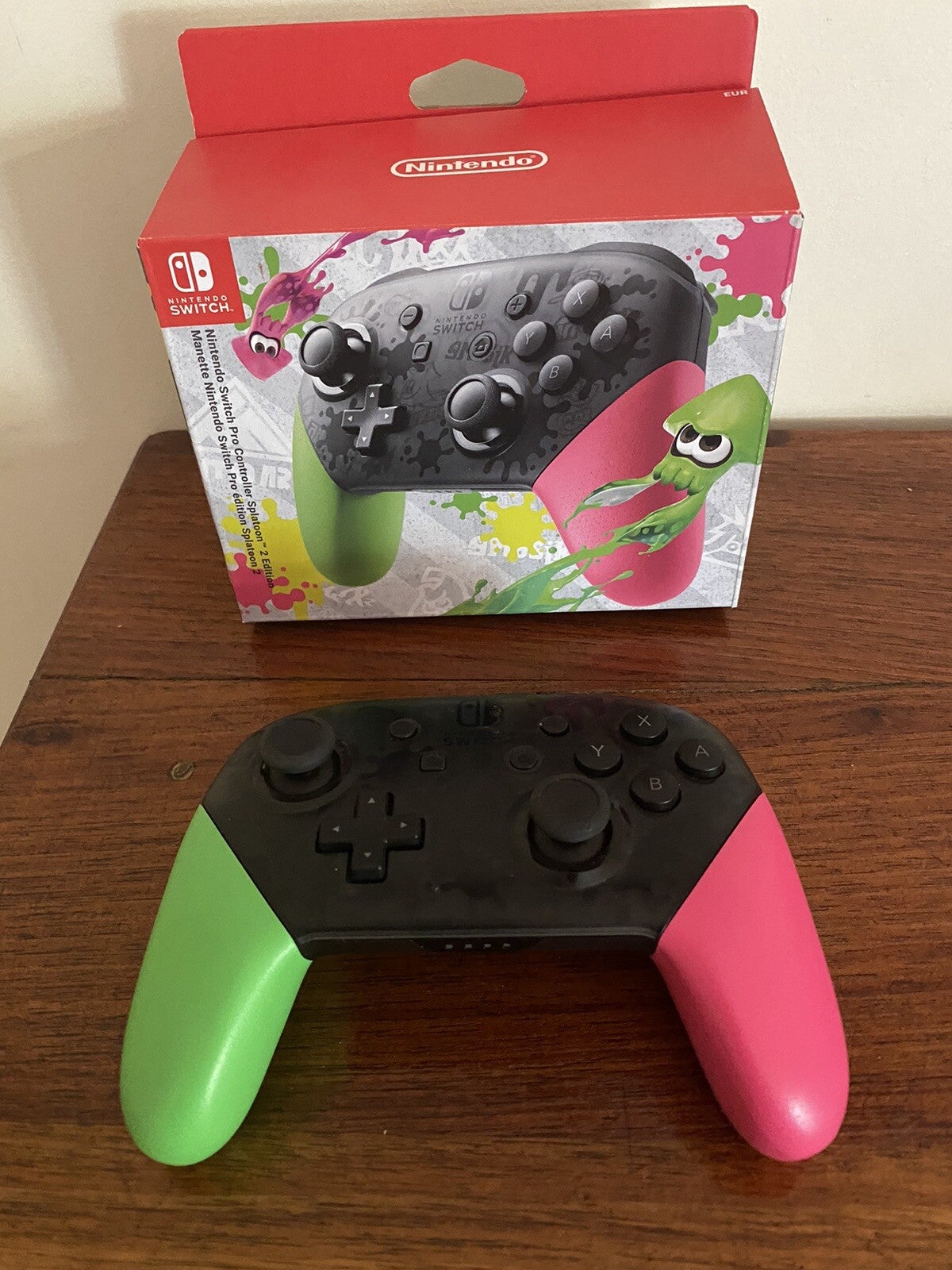 [genuine Nintendo Product] Nintendo Switch Pro Controller Splatoon 2