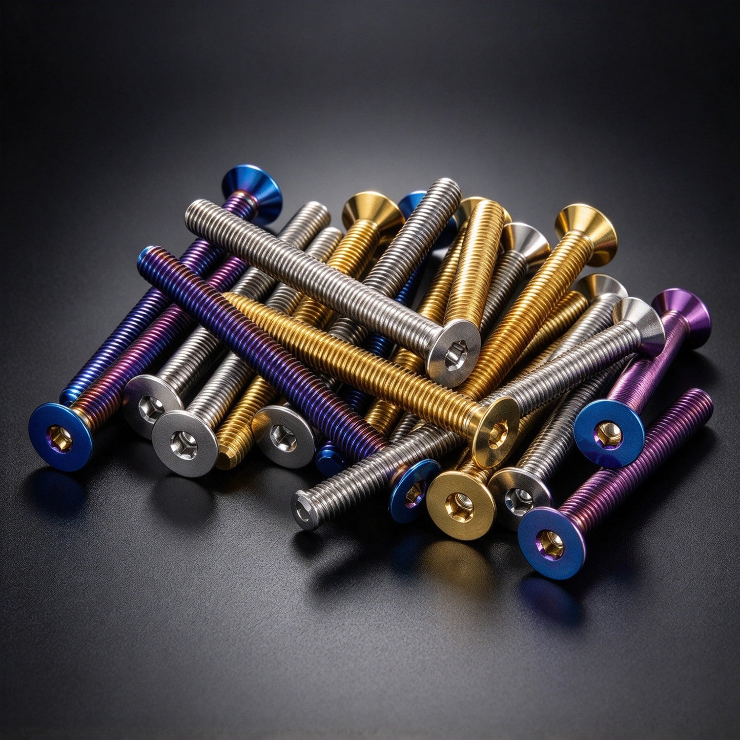 Titanium Forged Screws Countersunk Bolts For Moza R3 R5 Es Esx Steering Wheels
