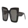 CELINE Woman Sunglasses CL40156U - Frame color: Black Shiny, Lens color: Grey