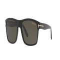 TOM FORD Man Sunglasses FT0678 - Frame color: Black Shiny, Lens color: Grey Polarized
