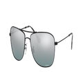 RAY-BAN Unisex Sunglasses RB3543 Chromance - Frame color: Black, Lens color: Grey