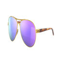 OAKLEY Woman Sunglasses OO4079 Feedback - Frame color: Satin Gold, Lens color: Prizm Violet Polarized
