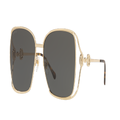 GUCCI Woman Sunglasses GG1020S - Frame color: Gold, Lens color: Grey