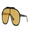 GUCCI Man Sunglasses GG1038S - Frame color: Black, Lens color: Yellow