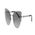 MICHAEL KORS Woman Sunglasses MK1058B St. Anton - Frame color: Silver, Lens color: Grey Gradient