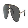 VERSACE Man Sunglasses VE2243 - Frame color: Gold, Lens color: Dark Grey