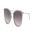 COACH Woman Sunglasses HC7135 C7999 - Frame color: Light Gold/Crystal, Lens color: Purple Pink Gradient