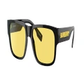 BURBERRY Man Sunglasses BE4358 Knight - Frame color: Black, Lens color: Yellow