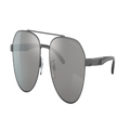 EMPORIO ARMANI Man Sunglasses EA2129D - Frame color: Matte Gunmetal, Lens color: Polar Grey Mirror Silver