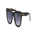 TOM FORD Woman Sunglasses FT0685 - Frame color: Black Shiny, Lens color: Grey Mirror