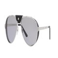 CARTIER Unisex Sunglasses CT0296S - Frame color: Silver, Lens color: Grey