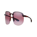 MAUI JIM Man Sunglasses Hookipa - Frame color: Tortoise Pink, Lens color: Maui RoseU+00AD Mirror Polarized