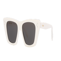 CELINE Woman Sunglasses CL40187I - Frame color: Ivory, Lens color: Grey