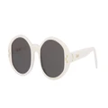 CELINE Woman Sunglasses CL40212U - Frame color: Ivory, Lens color: Grey